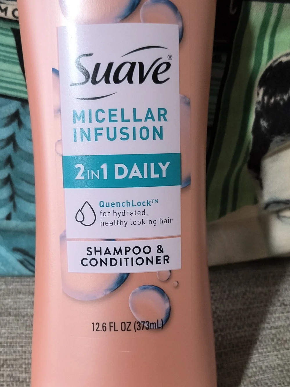 Suave Micellar Infusion 2-in-1 Daily Shampoo & Conditioner - Pink